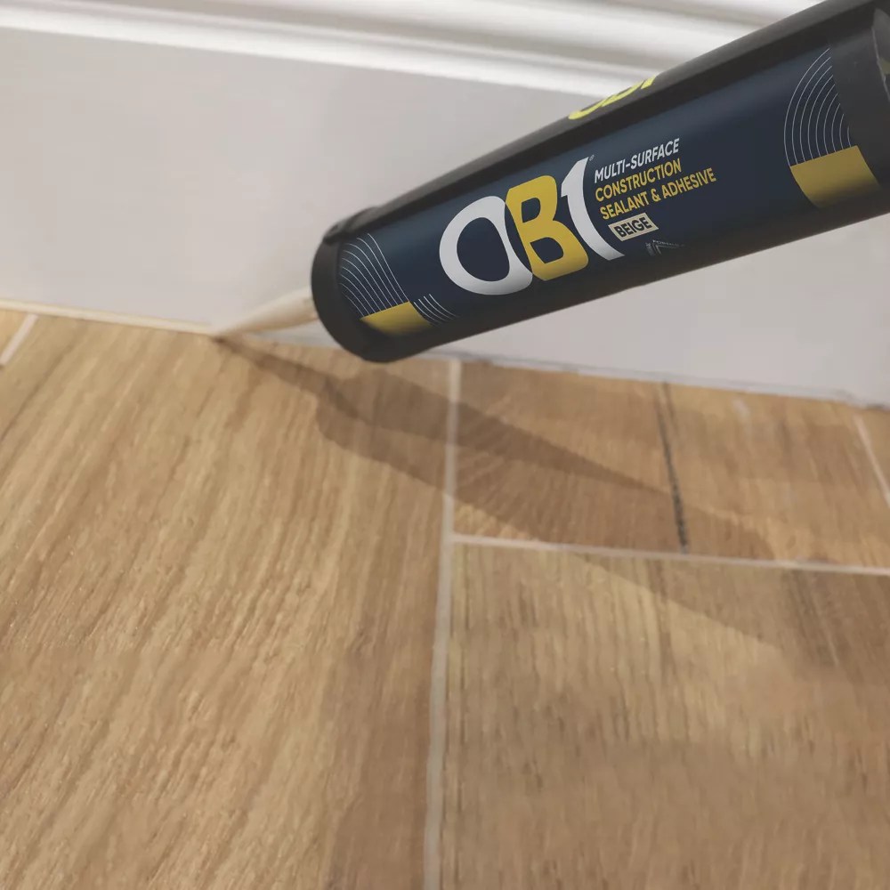 Ob1 Multi Surface Sealant Adhesive Beige 290ml Screwfix - Premium Geometric Wallpaper Gallery - HD