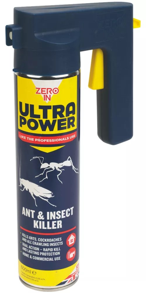 zero in ultra power ant insect killer 600ml insect fly killers screwfixcom on pet safe ant killer bunnings