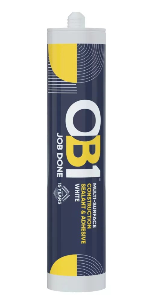Ob1 Multi Surface Sealant Adhesive White 290ml - Mobile Landscape Illustrations for Desktop