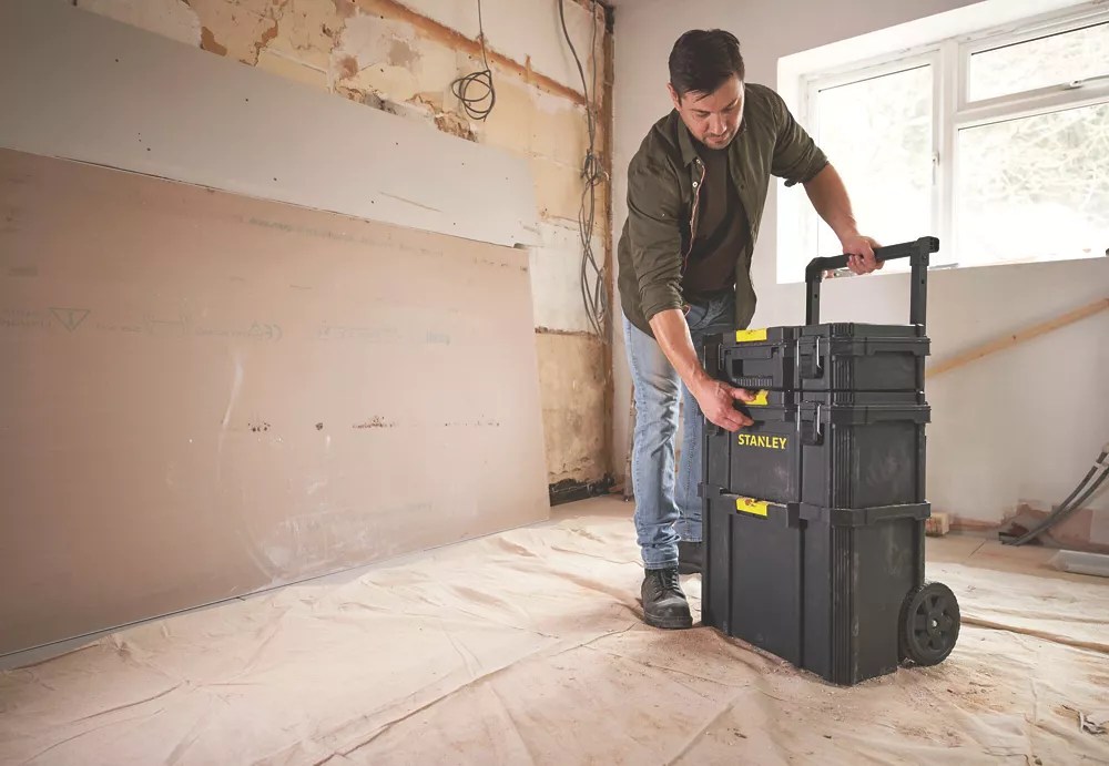 Stanley Modular Rolling Toolbox Competition Fox - Dark Textures - Ultra HD Retina Collection