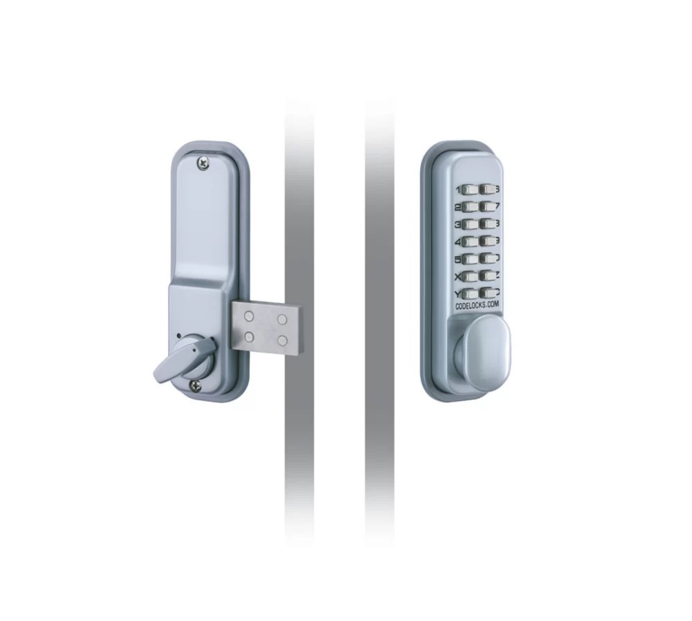Codelocks Mechanical Medium Duty Push Button Lock Surface Deadbolt 35mm - Minimal Background Collection - Full HD Quality