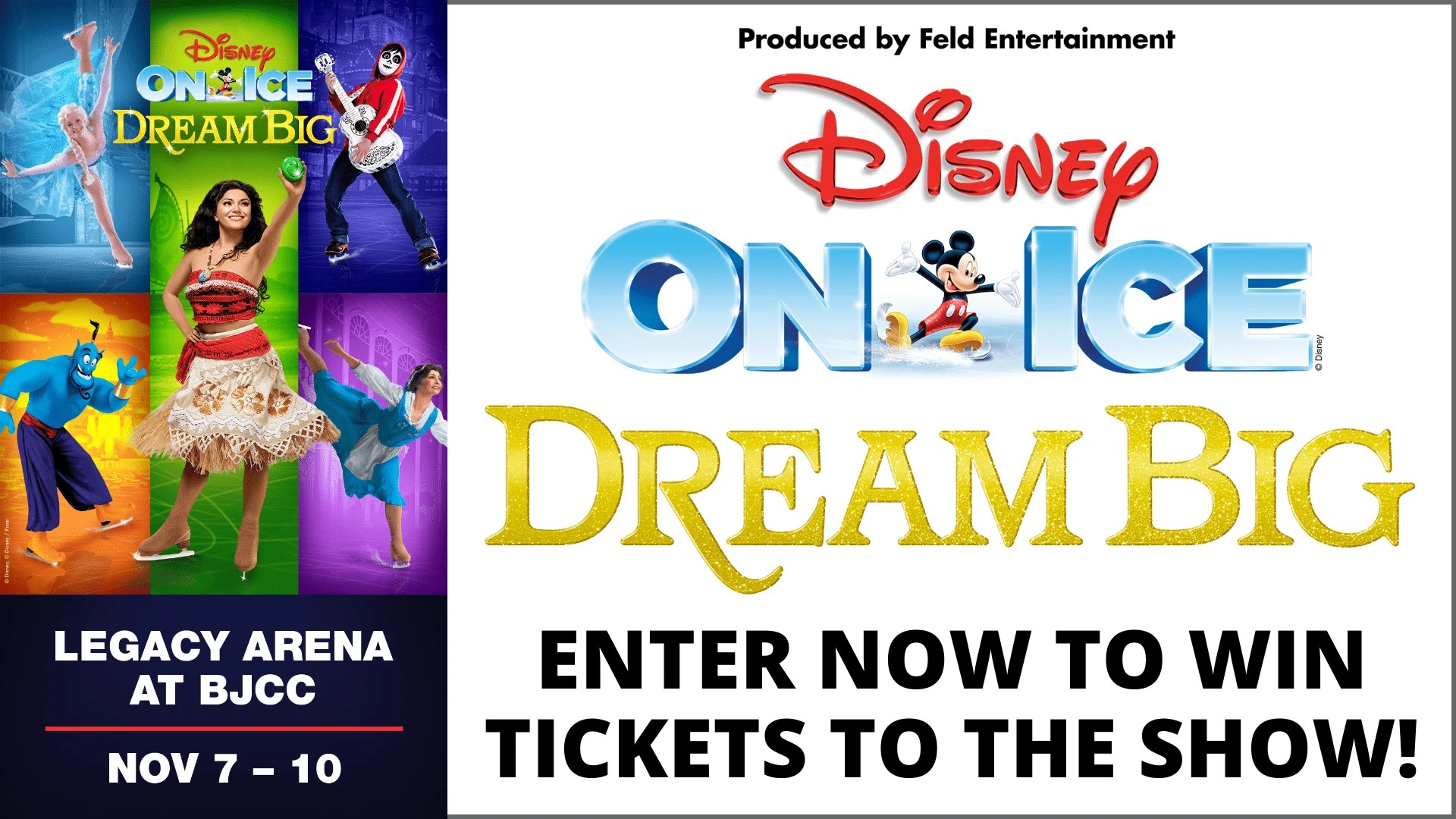 Cbs 42 Disney On Ice Dream Big Sweepstakes Cbs 42