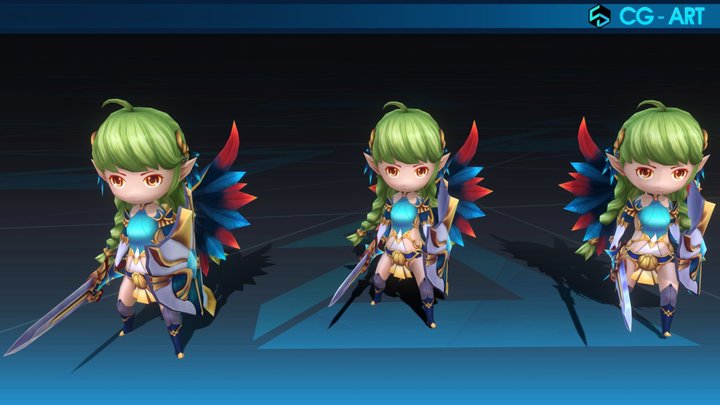 photo Chibi References sketchfab