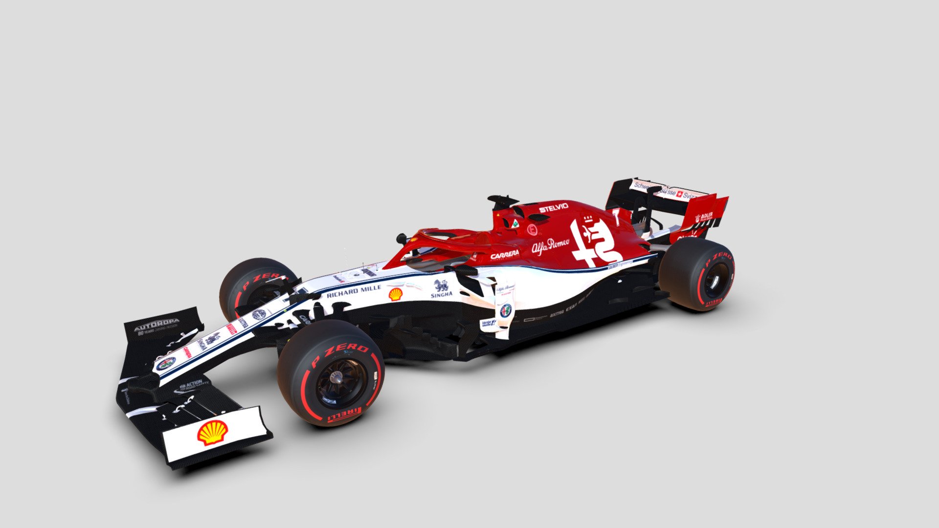 F1 2019 alfa romeo racing c38