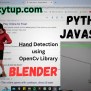 Hand Gesture Control Using OpenCV And Cvzone | Python Project By Akash ...