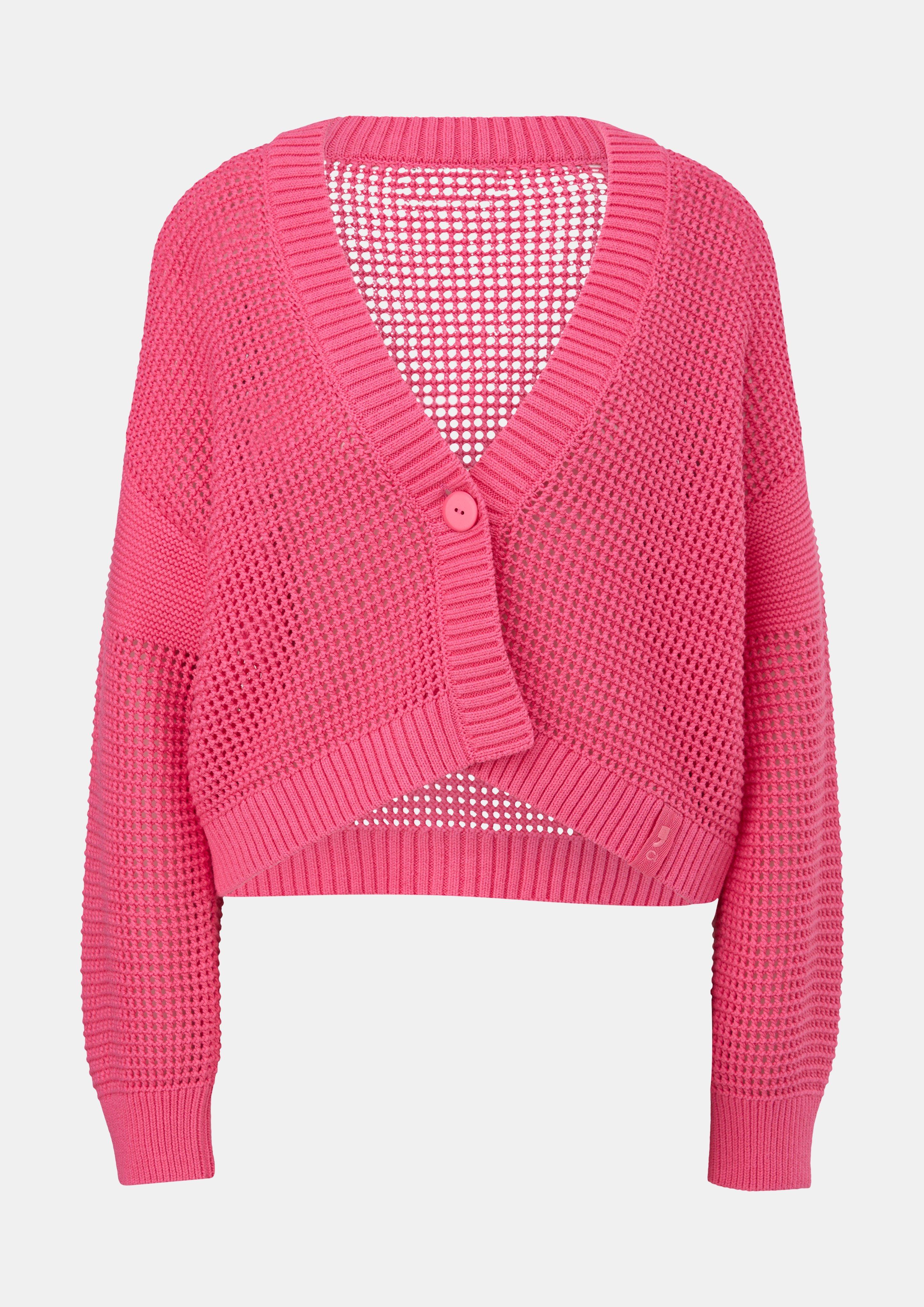 Long Cardigan With Openwork Pattern - Best Abstract Patterns in HD