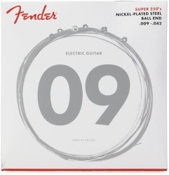 fender strings 250l electric steel nickel plated guitar super sweetwater gauge tele deluxe strat