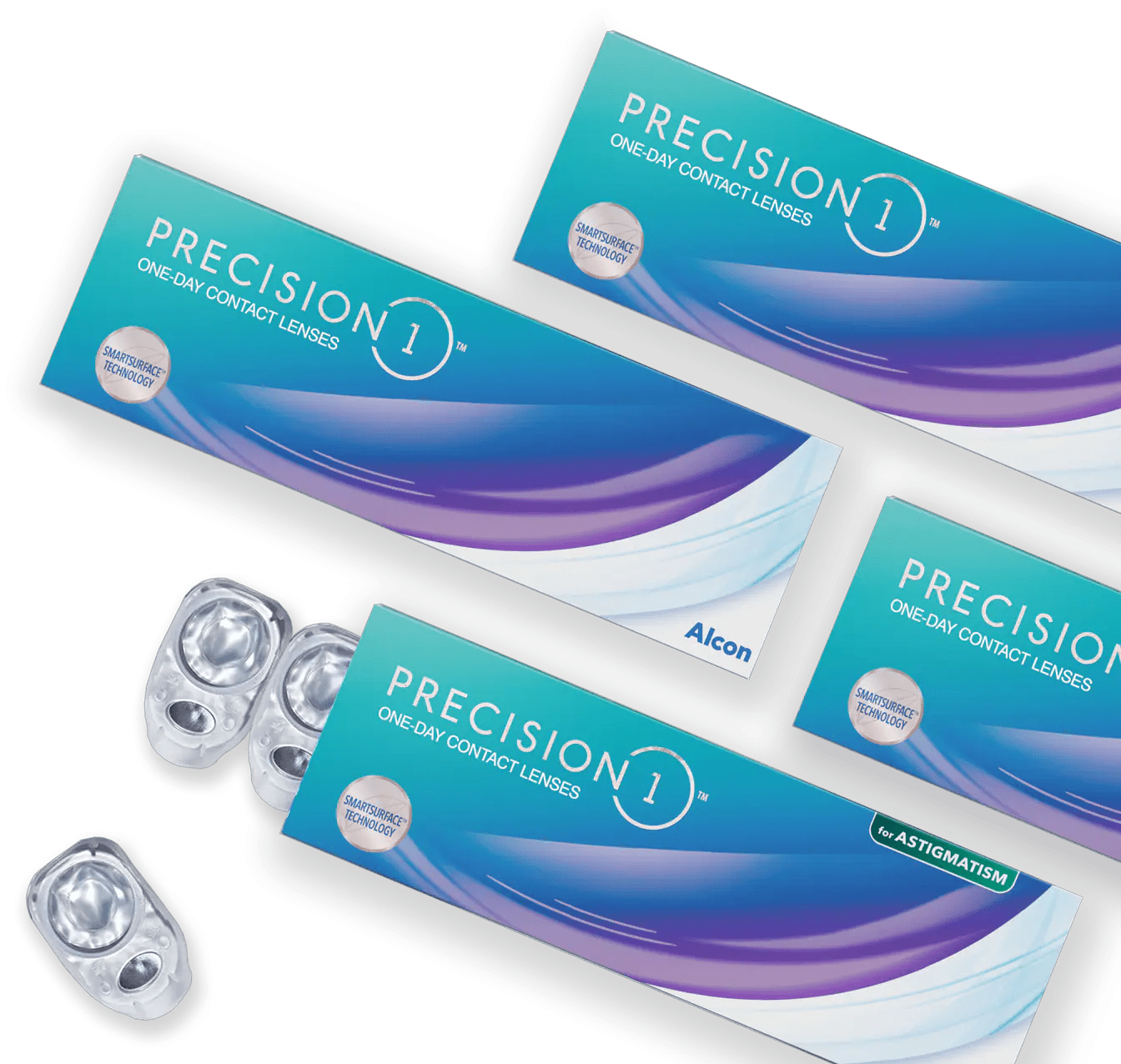 To make sure your chosen contact lenses are right for you, you can then try them out for 5 days to see how they feel. Alcon Precision1 Contact Lenses Target Optical