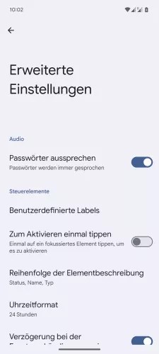 Android: TalkBack verwenden und einrichten (109) Android: TalkBack verwenden und einrichten (109)