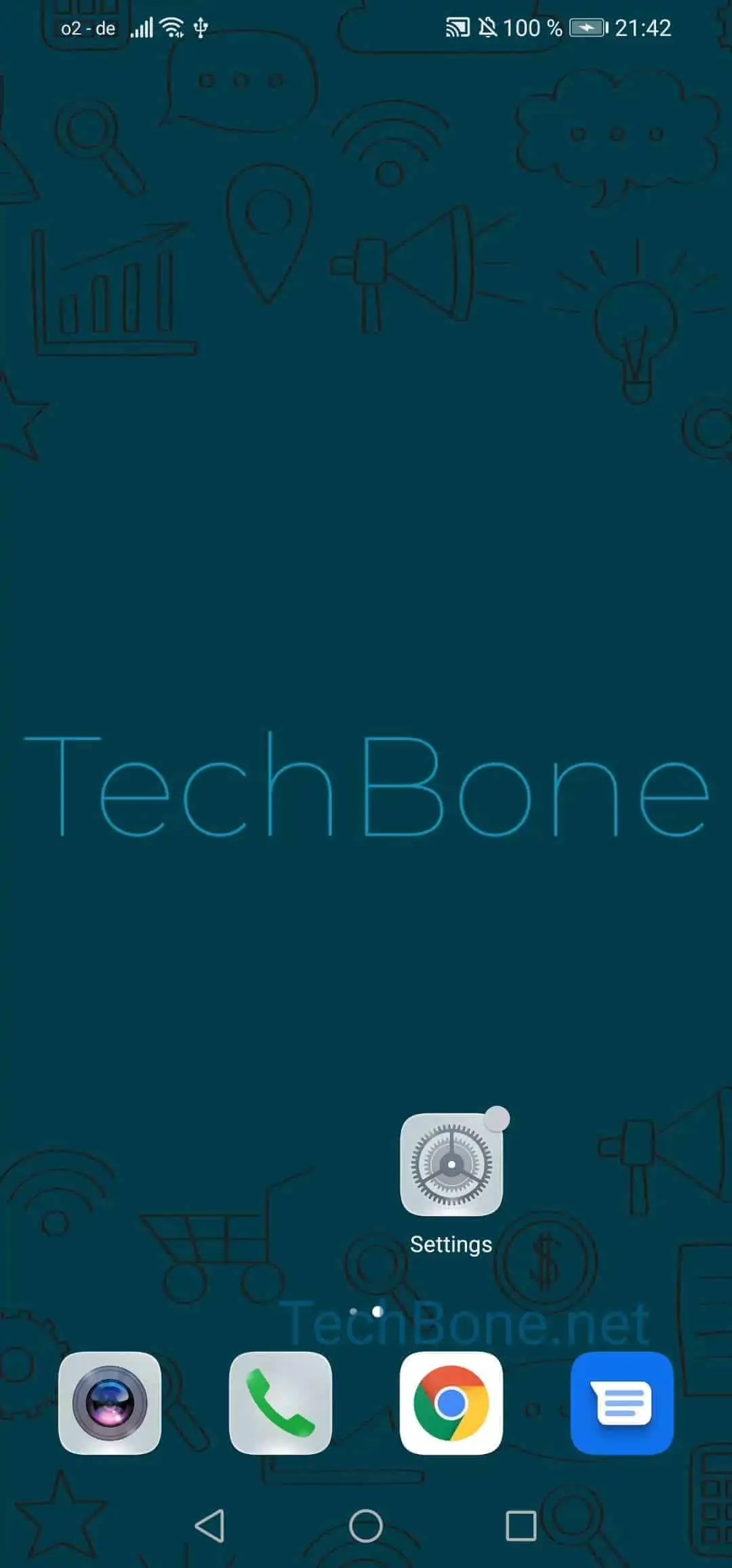 Shortcuts to content inside apps; Widget Huawei P30 Lite Techbone