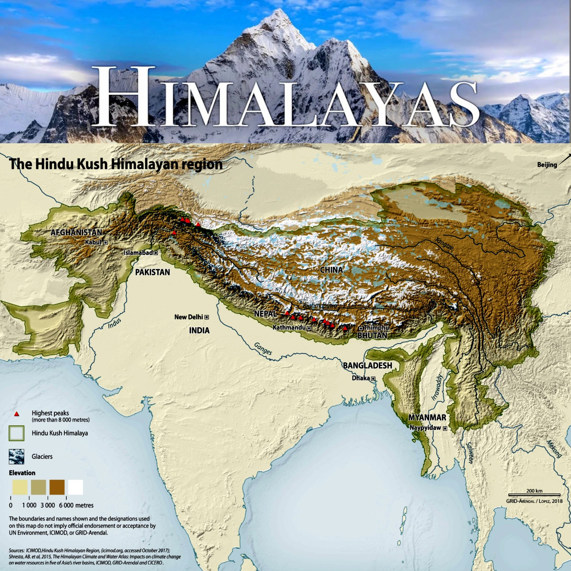 Himalayan Mountains On Map Himalaya Mountain Ranges.webp