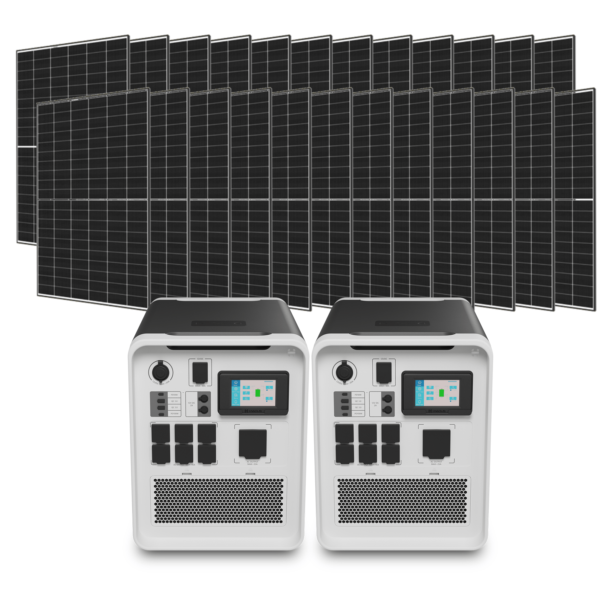Hysolis Apollo 5K • Max Solar 240V Kit (6kW Output | 10.8kWh Storage