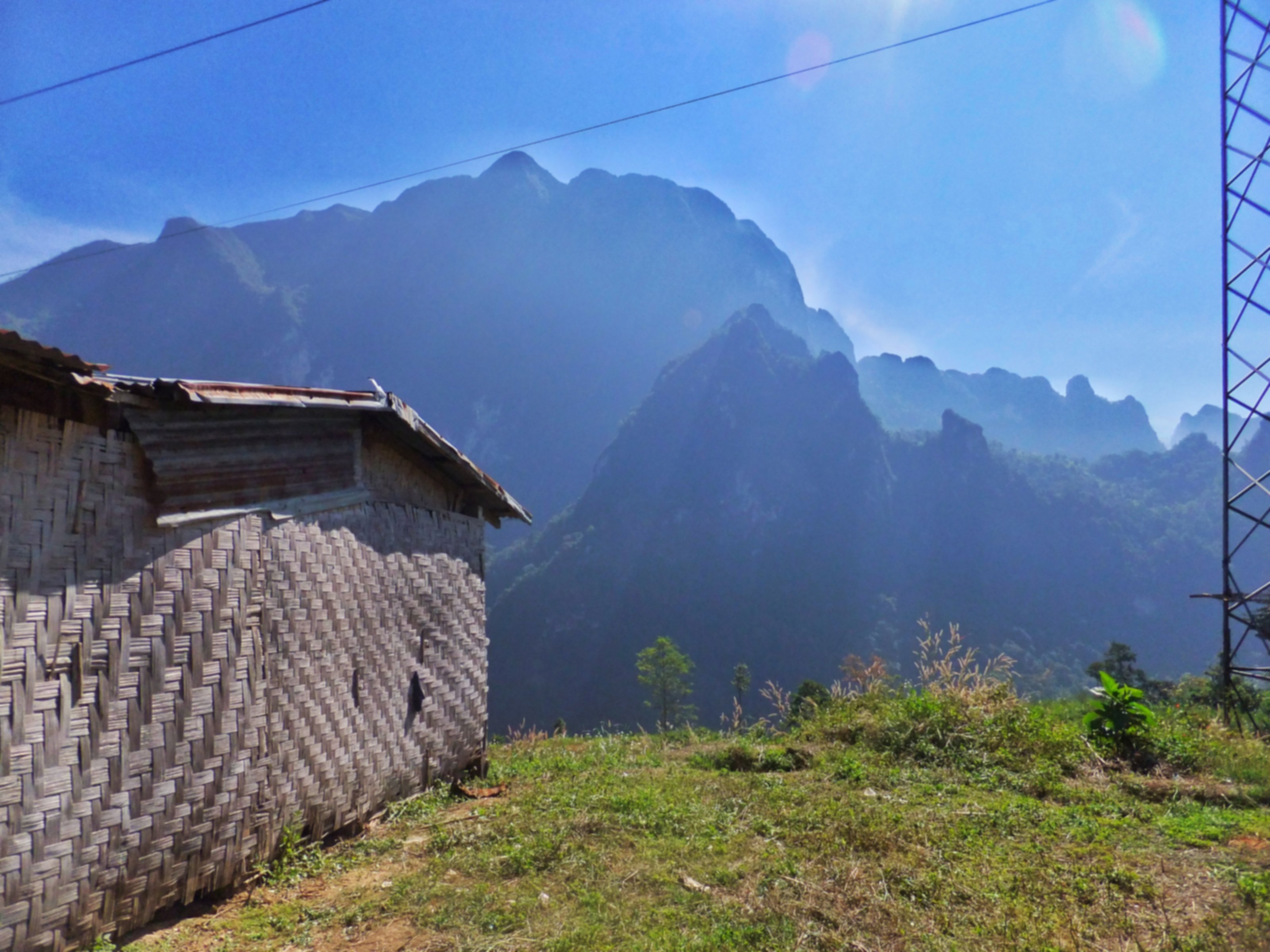 Riding Motorbikes in Laos