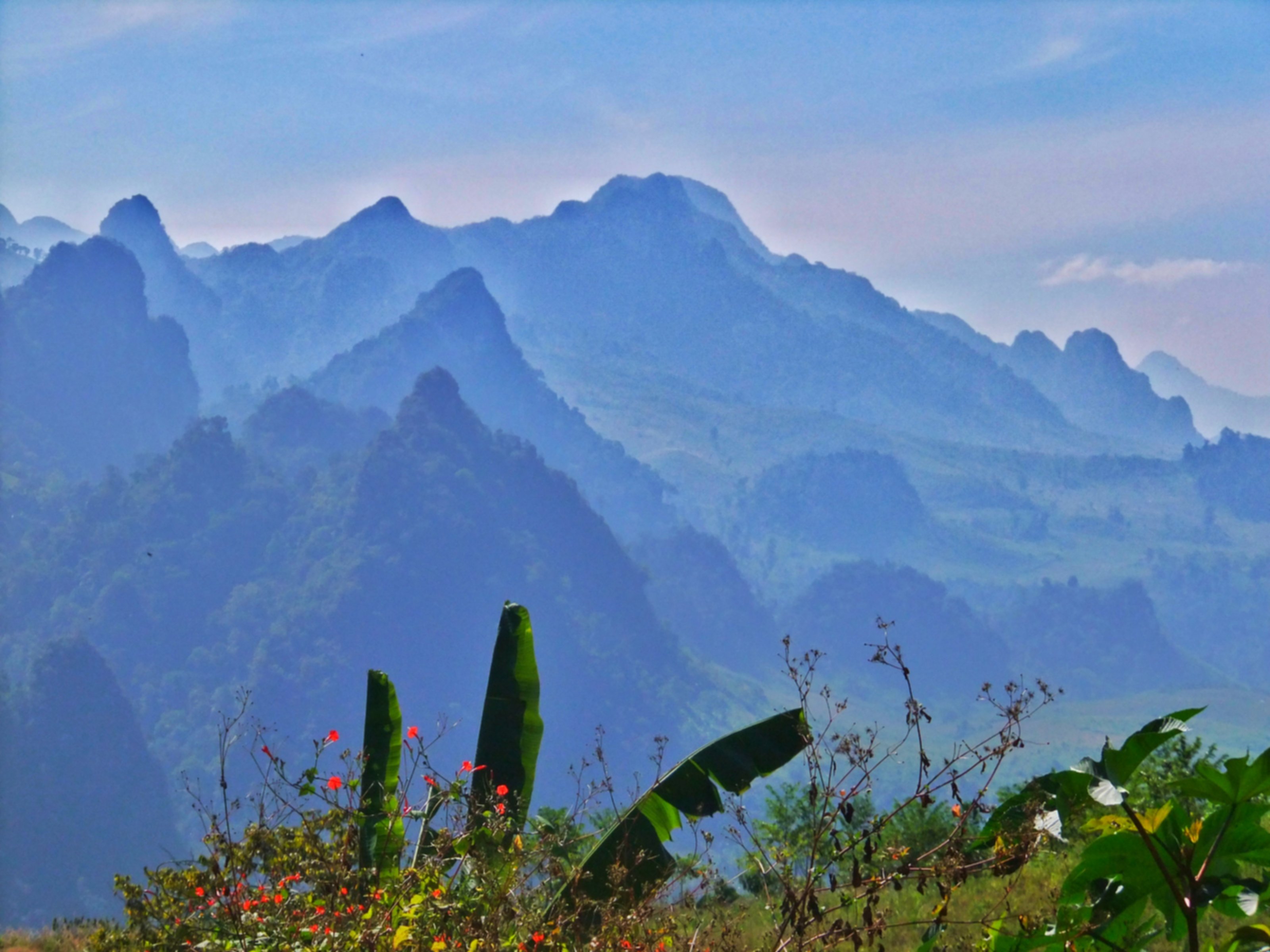 Riding Motorbikes in Laos