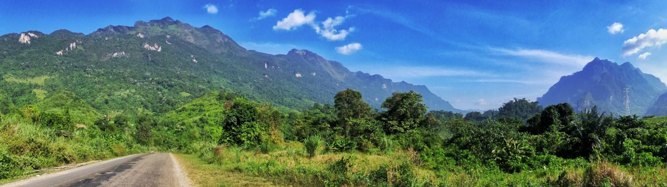 Riding Motorbikes in Laos