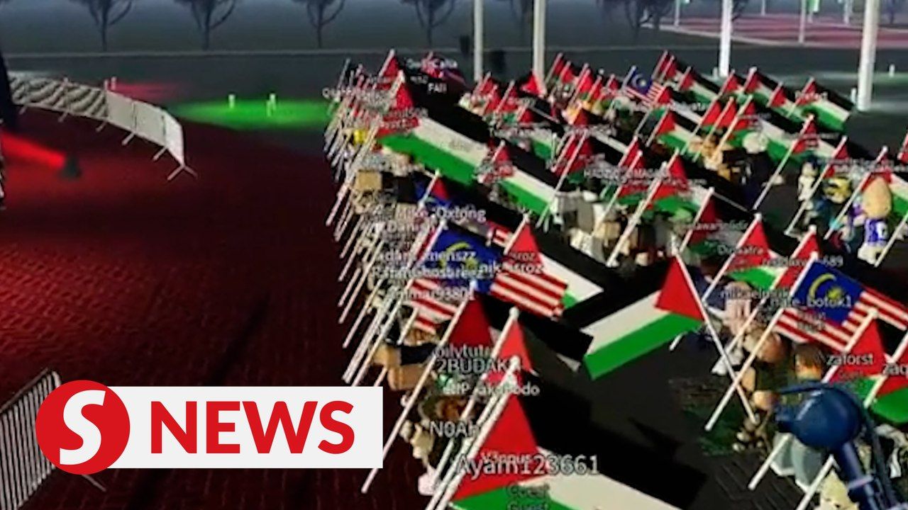 Cikgu Zyd Roblox March For Palestine To Spread Awareness About Vs 