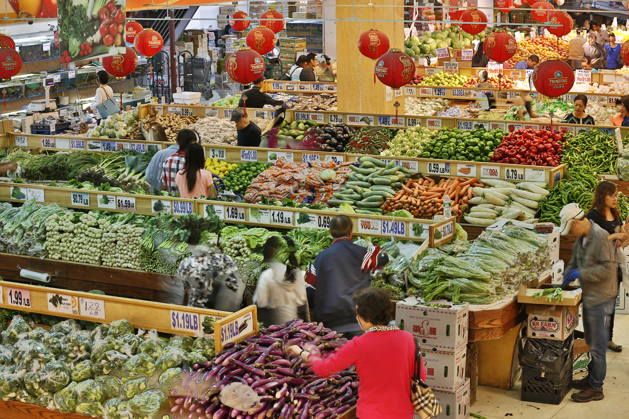 Jmart Shopping In Flushing New York