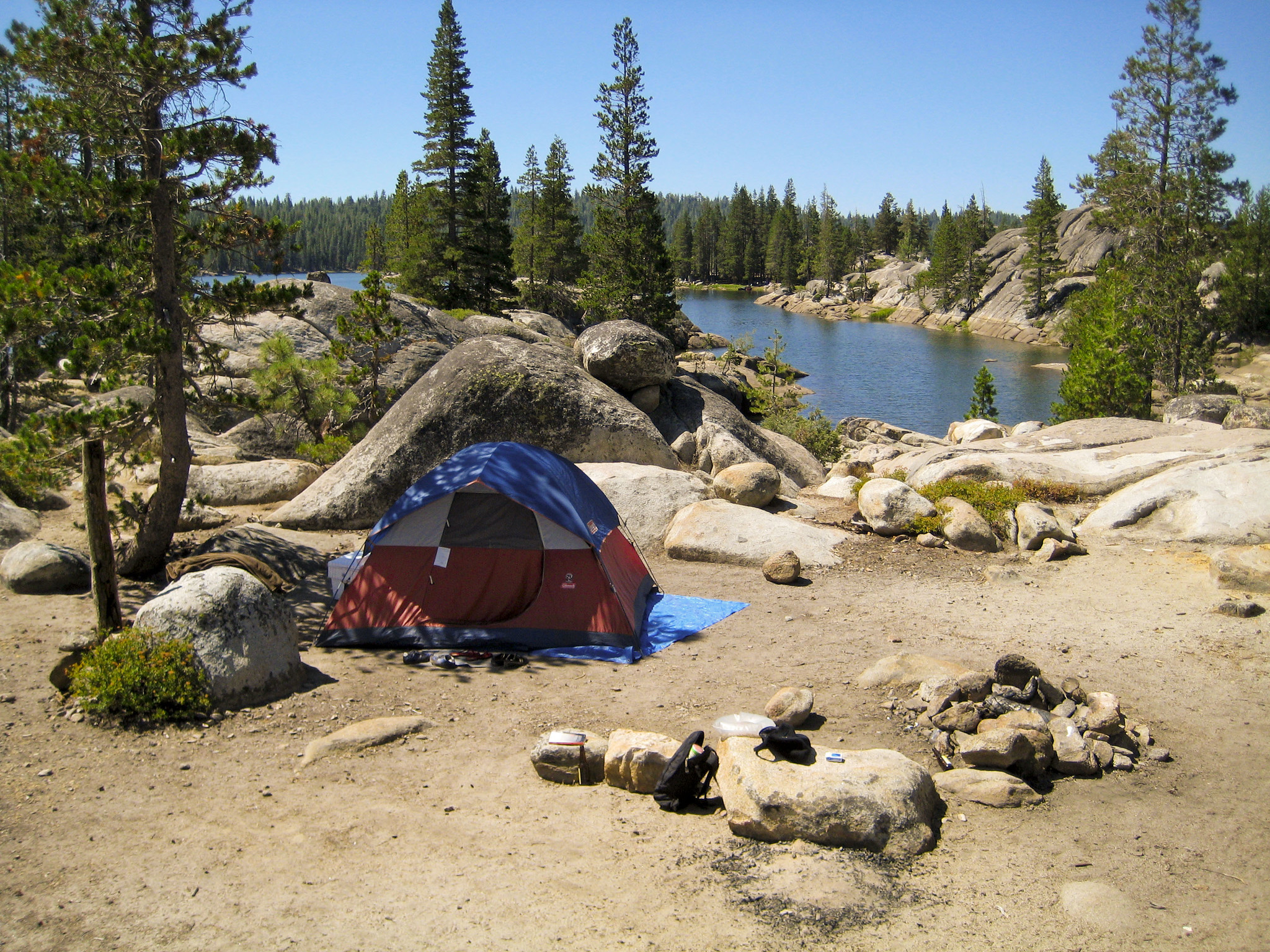 Camping scene