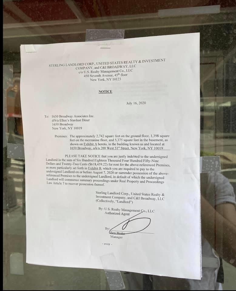 Ellen's stardust diner is home of the singing waitstaff in new york city. Ellen S Stardust Diner May Be In Danger Of Closing