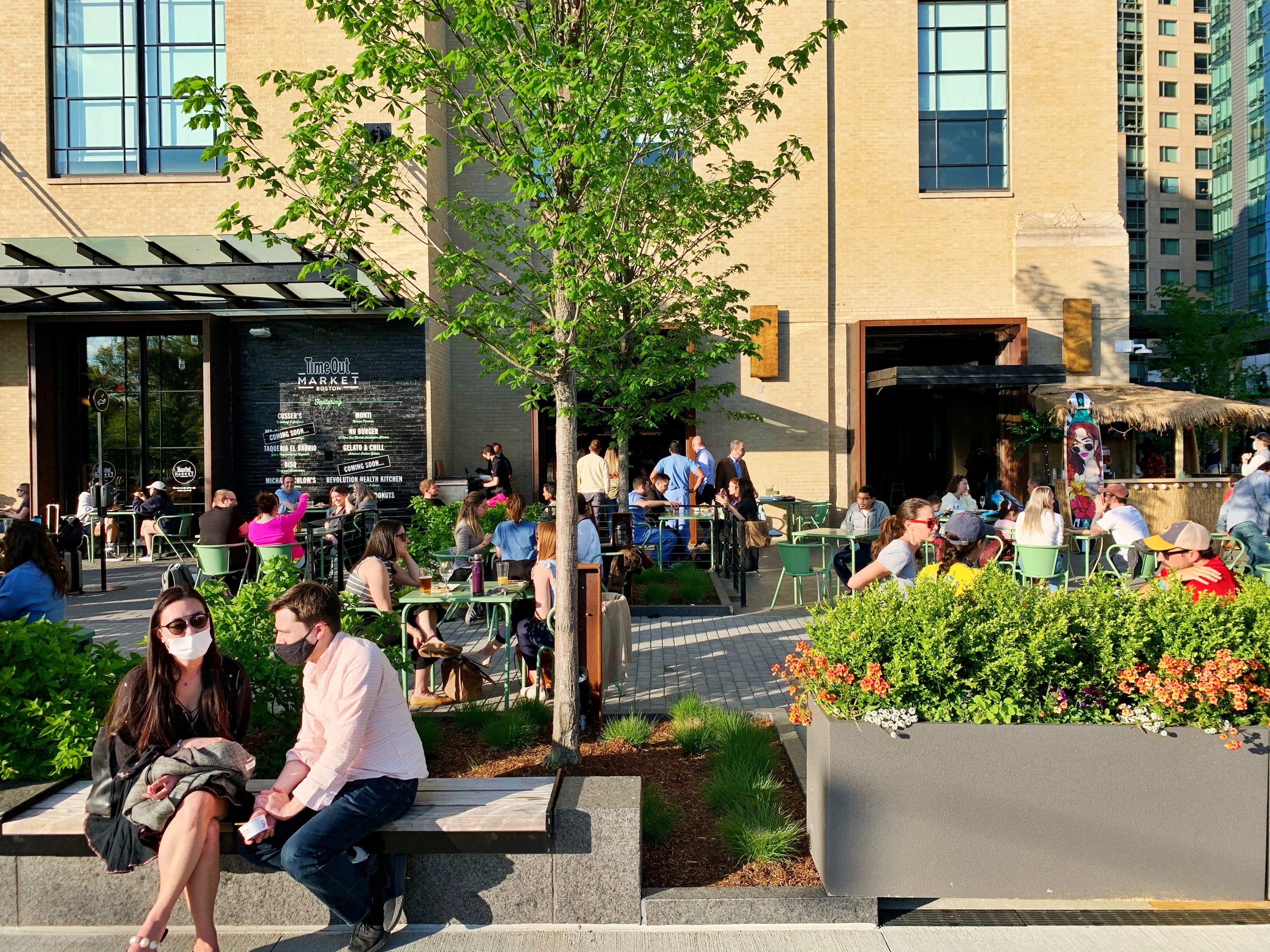 Winter holiday market in boston's seaport christmas trees and artisan chalets at the holiday market in boston's seaport. Take A Look Around Time Out Market Boston Now Open In The Fenway