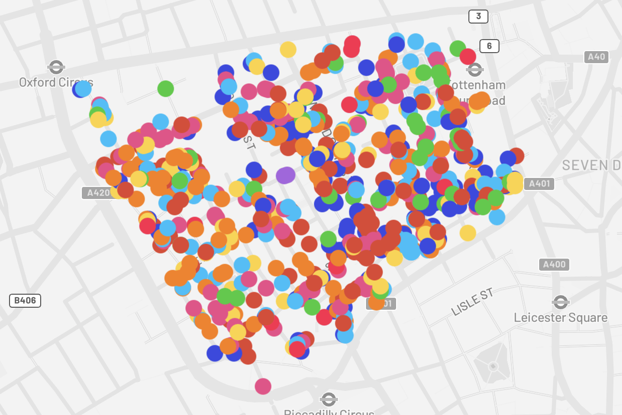 A Brand New London Map Has Launched That Celebrates The History Of Soho Image 
