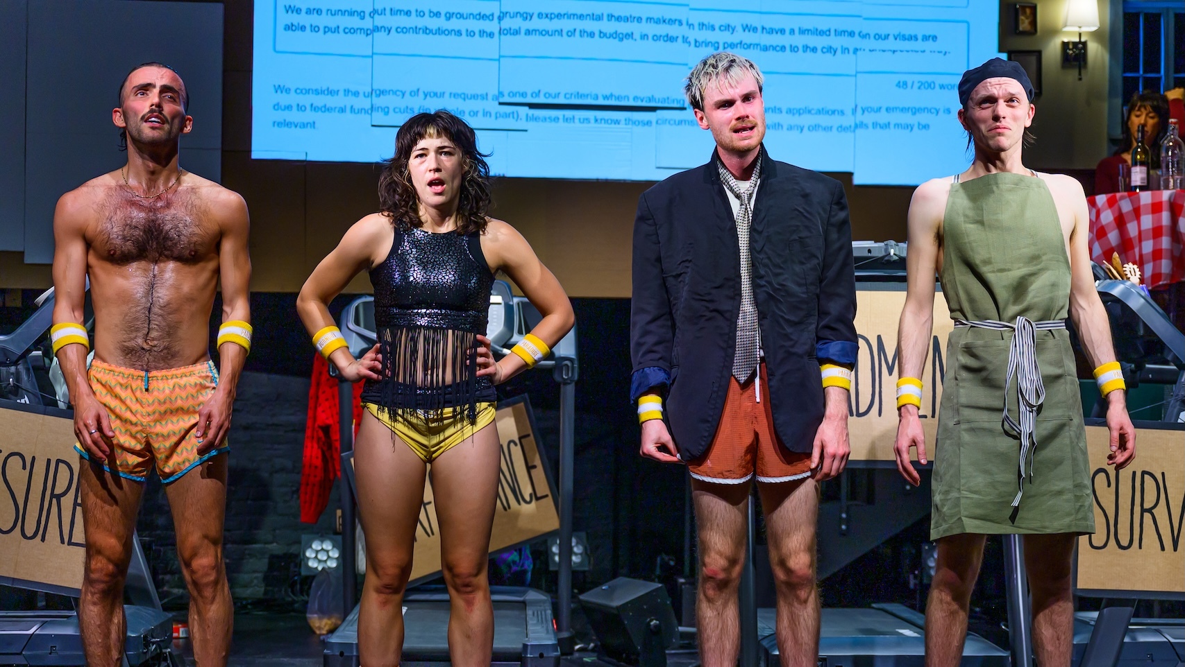 Burnout Paradise Theater Review: Deliriously Exhausting Performance | Four Runners, One Clock (2026)