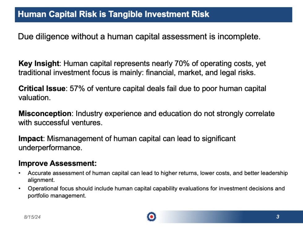 Human Capital Risk - Planning Deck