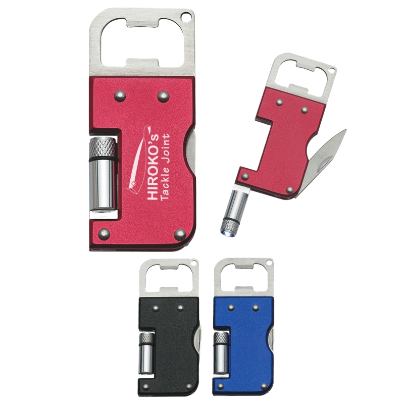 Custom Imprinted 10 In 1 Click Multi Function Tools - Mountain Art Collection - High Resolution Quality