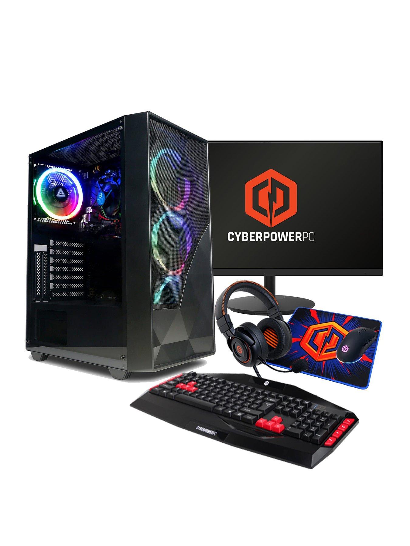 Desktop Computers CyberPower PC Technology Gaming Very WHYGI SQ1 0000000004 BLACK SLf