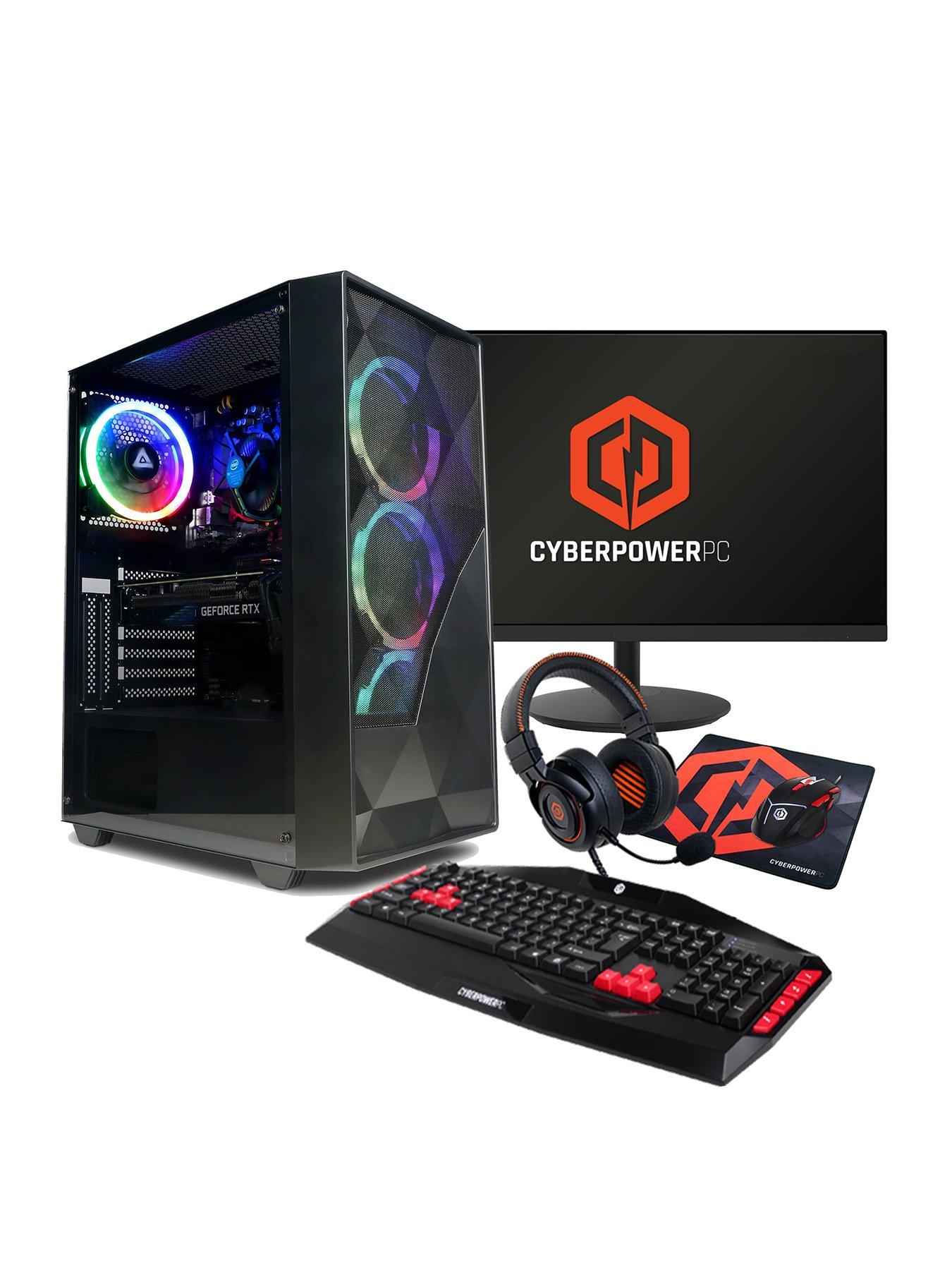 CyberPower PC 8 GB Very WHYGL SQ1 0000000004 BLACK SLf