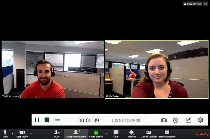 Once you are sure that they can hear you and you are ready to begin recording, you can click on record in the bottom of the zoom window. How To Record Zoom Meeting Without Permission 3 Methods