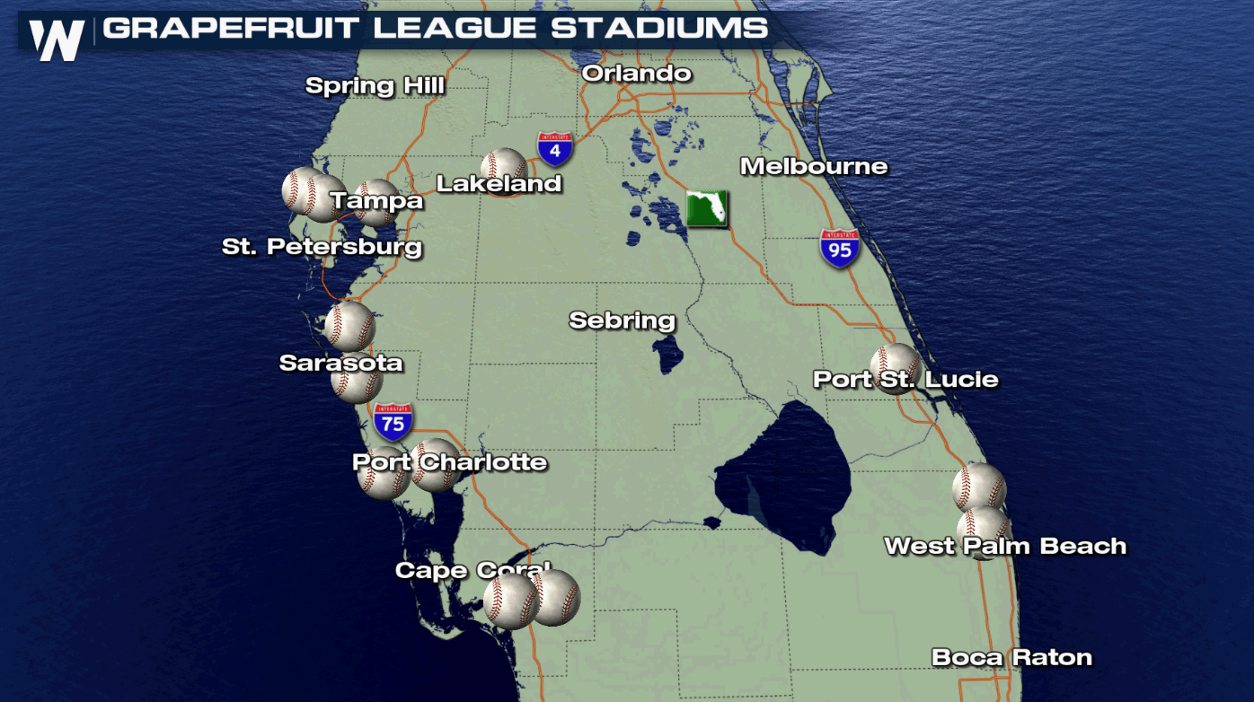 Spring Training Florida Map G 