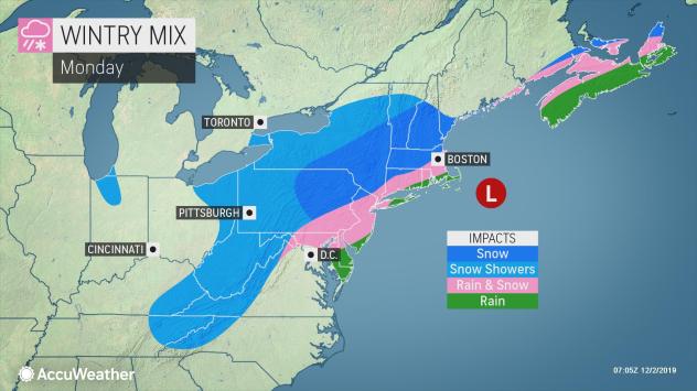 Snow Ice Storm To Hit Travel Hard In Northeastern Us During