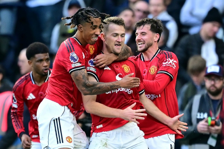 De Ligt rescues draw for Man Utd after Tottenham turnaround