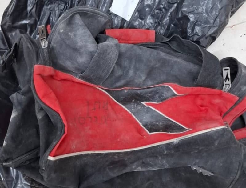 Matan Angrest’s bag recovered by IDF from Gaza
