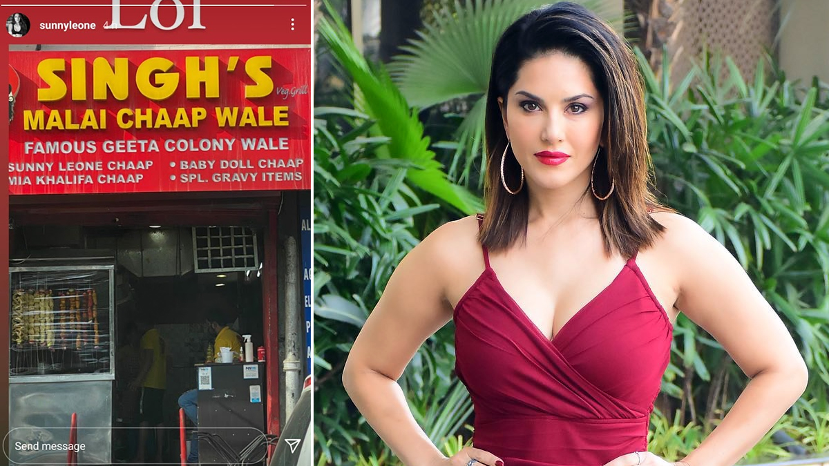Sunny Leone Shares Picture of Restaurant's Menu; Finds Malai Chaap Named After Her, Mia Khalifa and 'Baby Doll'! - Yahoo Sports