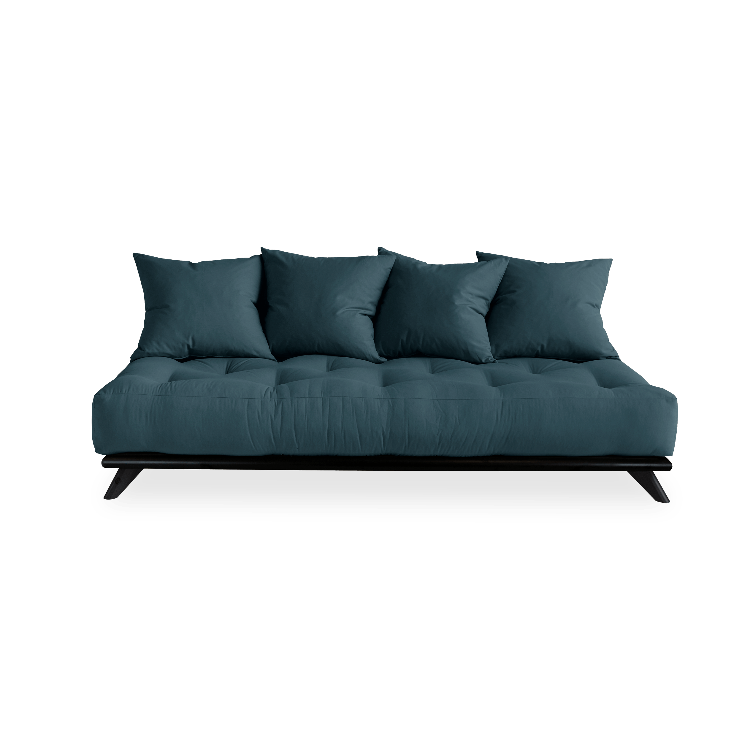 Utaaguilar and is about angle, background black, black, black background, . Senza Sofa Black W Mat Set Petrol Blue For Eur 1 039 No 129102757200 En