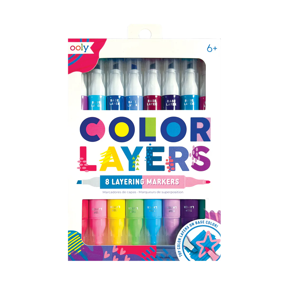 Double-Ended Layering Markers