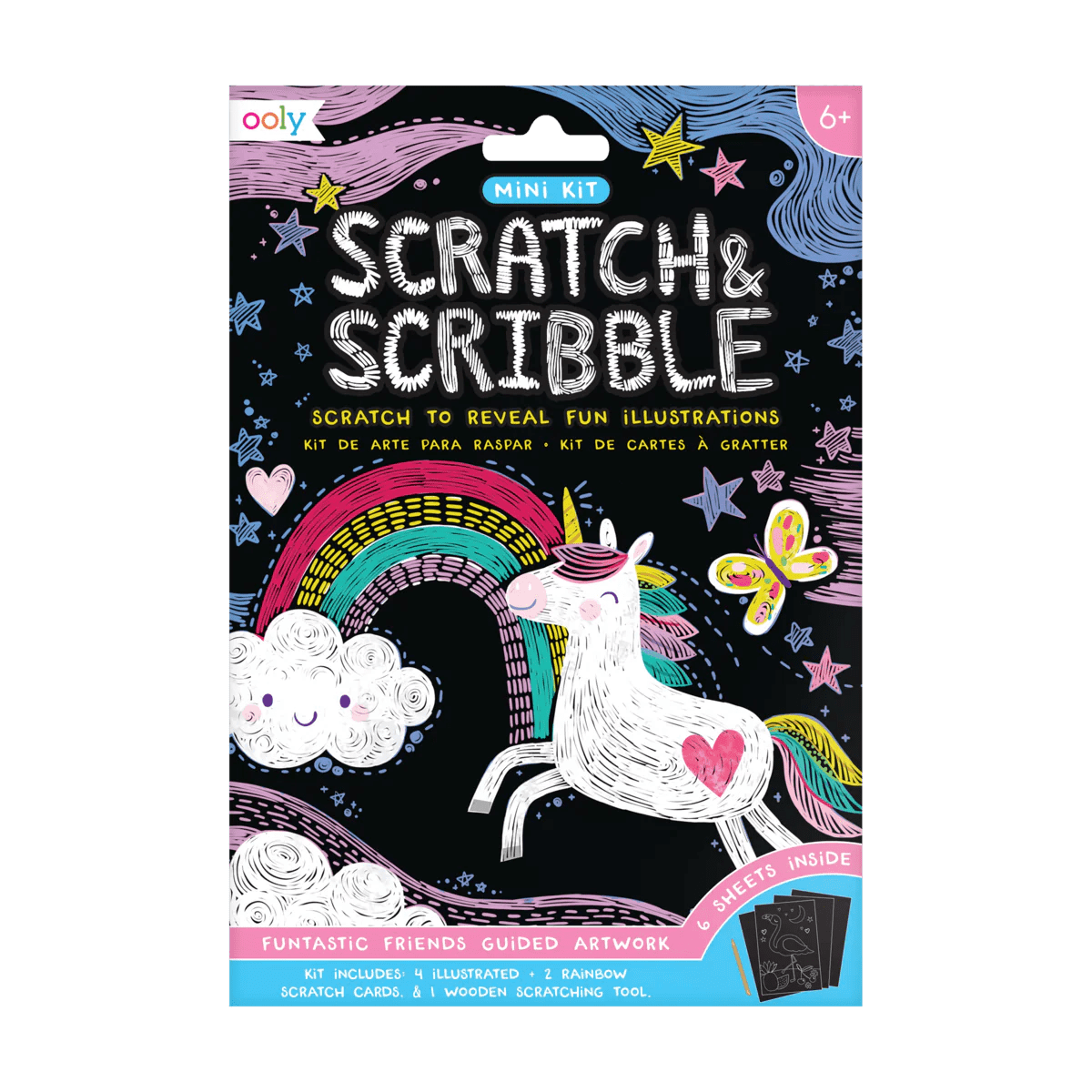 Mini Scratch & Scribble - Funtastic Friends
