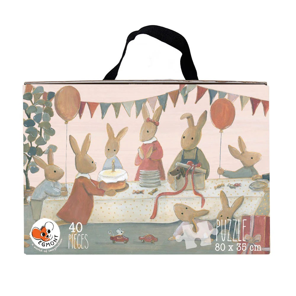 Egmont Toys - Golvpussel Kaninfamilj