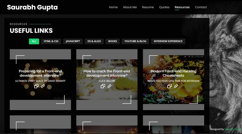 10 Cool Tech Portfolios Dev Community - Nature Picture Collection - Ultra HD Quality