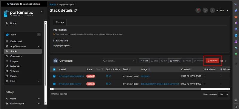 Add Portainer Stack Dev Community - Best Light Images in 8K