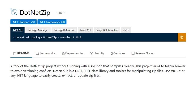 Github Dinochiesa Dotnetzip Library For Creating And Reading Zip - Beautiful Space Photo - Mobile