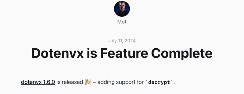 Exploring Dotenvx Dev Community - Best Colorful Pictures in Mobile