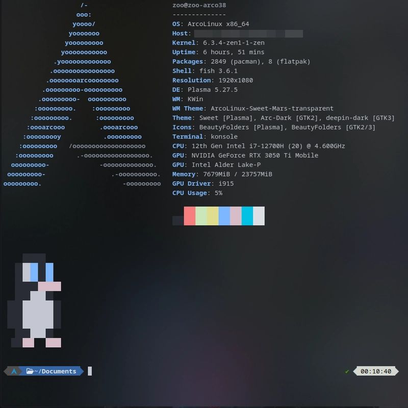 Top Productivity Cli Tools I Use On Linux Dev Community - Amazing Dark Background - Desktop