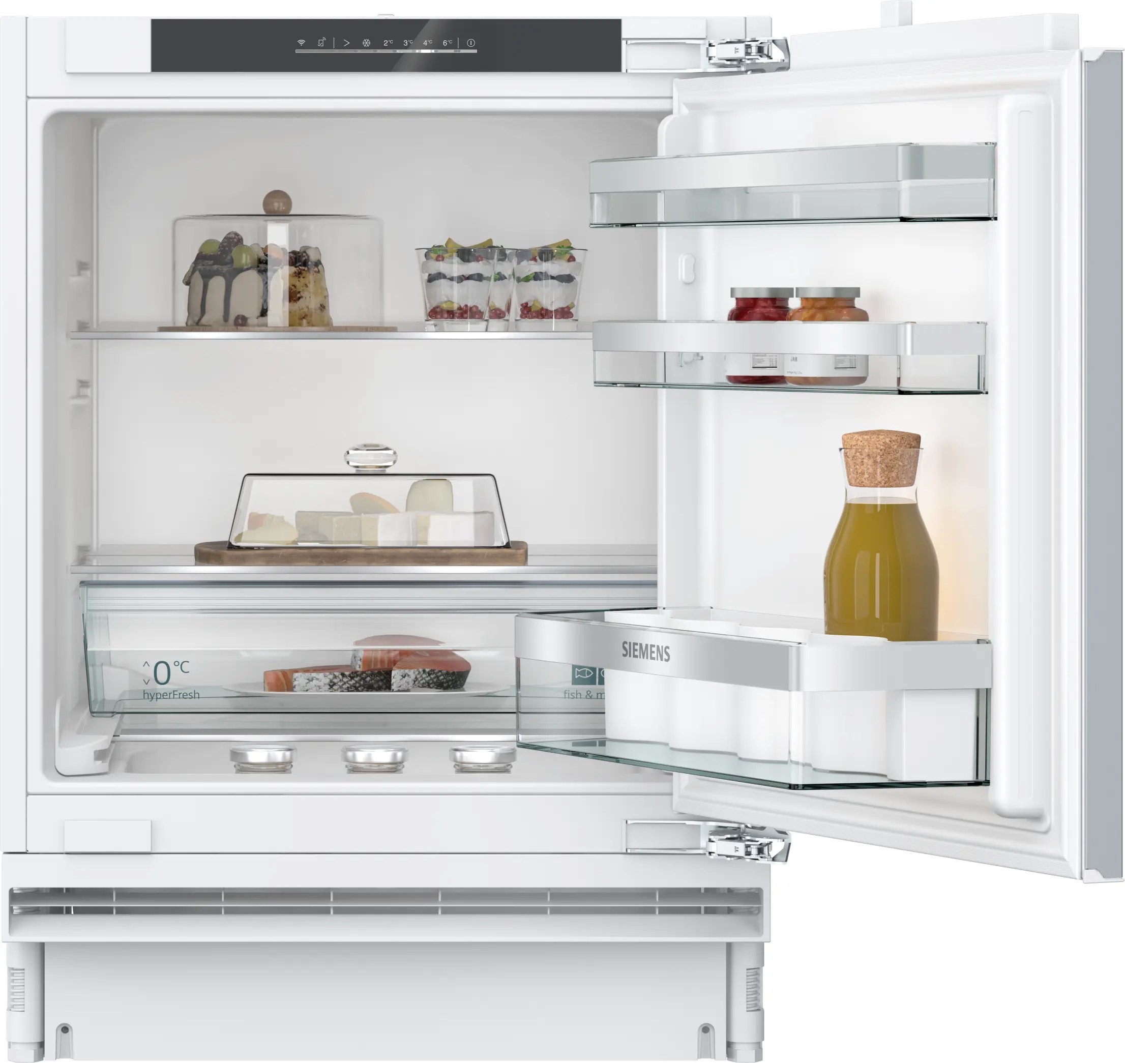 Siemens KU21RADE0 Tezgah Altı Ankastre Soğutucu 82 x 59.8 cm softClosing Düz Menteşe