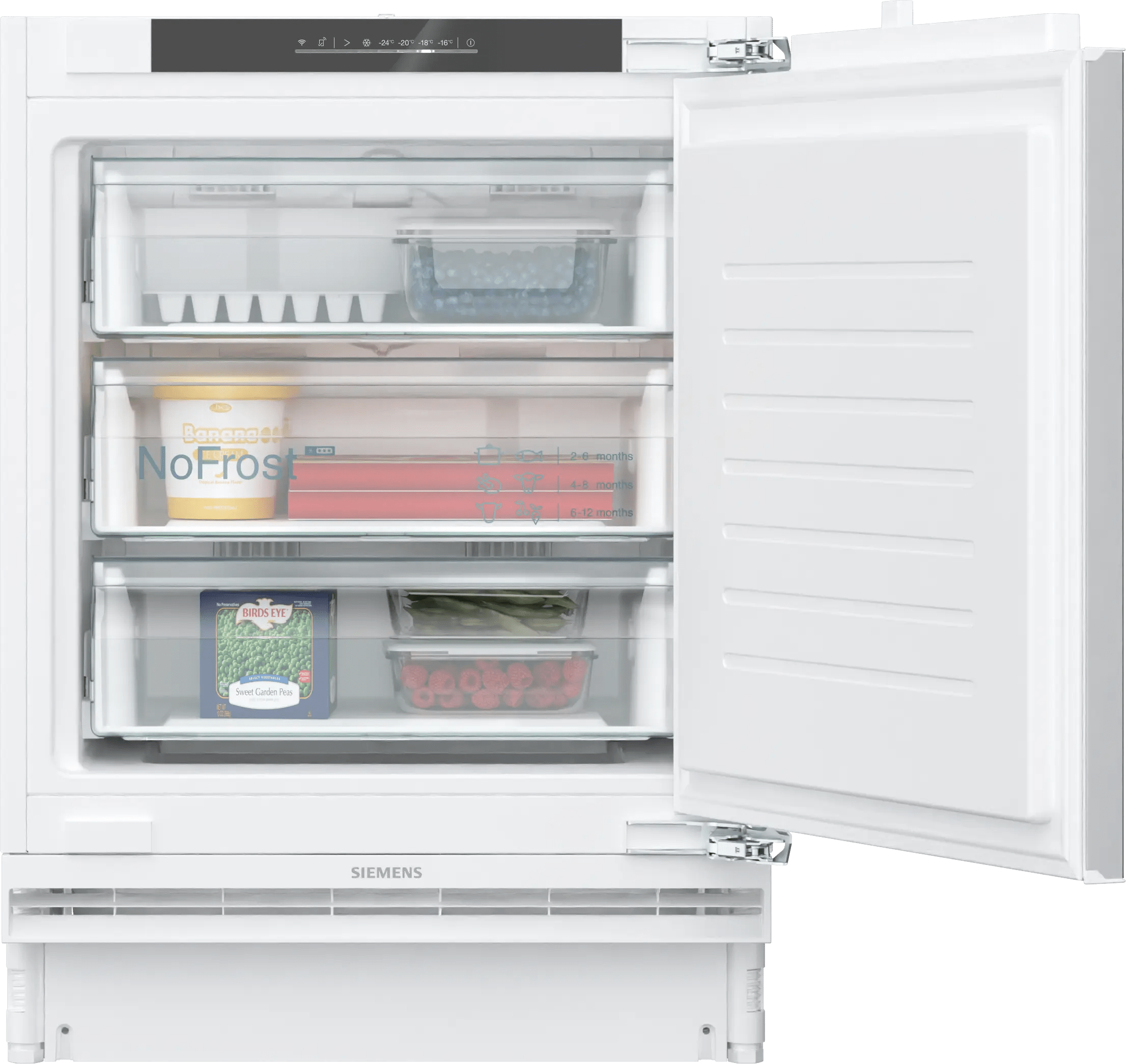 Siemens GU21NADE0 Ankastre Derin Dondurucu 82 x 59.8 cm softClosing Düz Menteşe