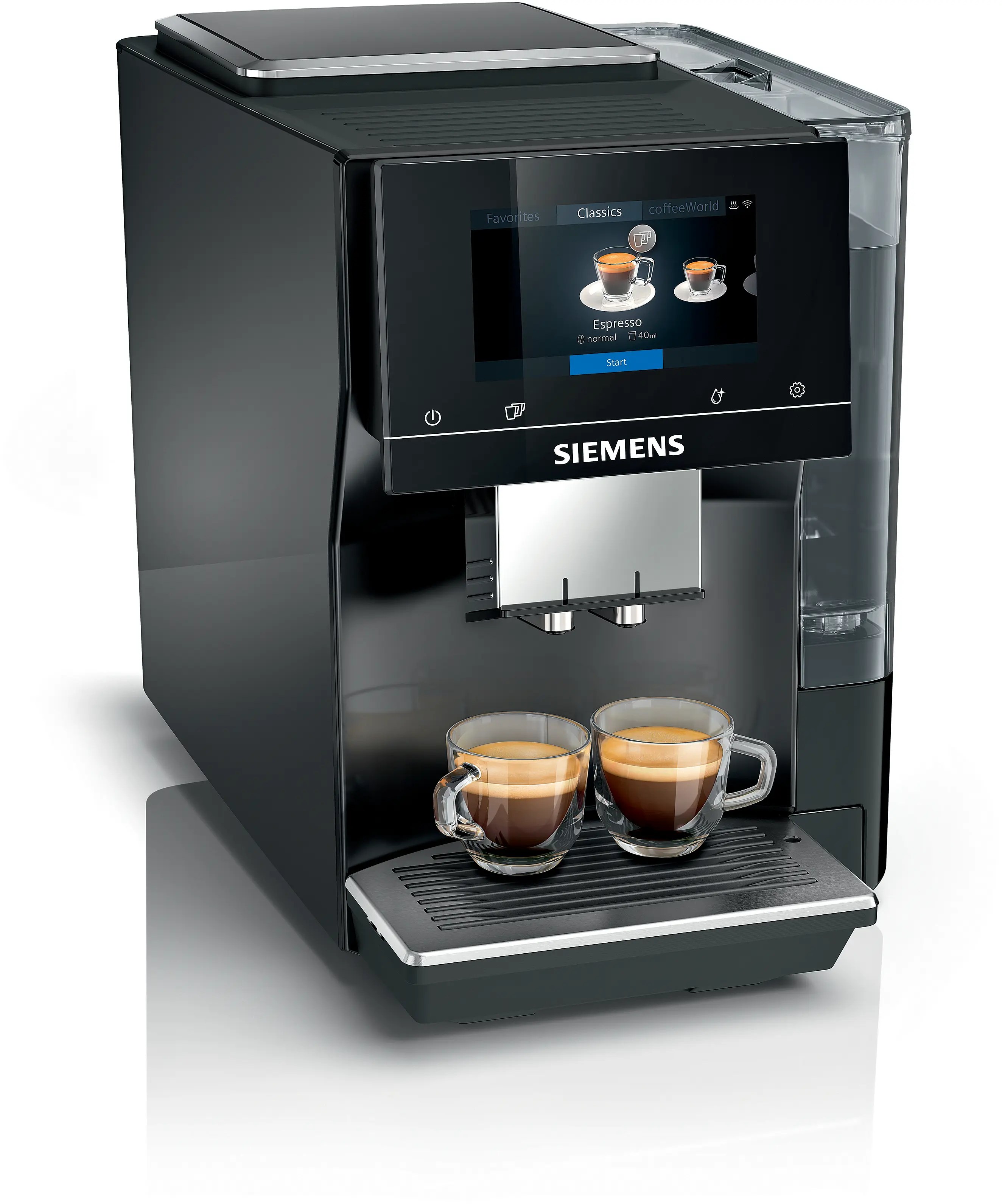 Siemens TP713R19 Tam Otomatik Kahve Makinesi · Piyano siyah