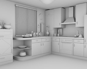Free Kitchen 3d Models Cgtrader