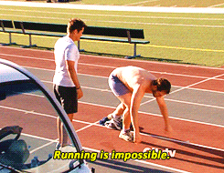 parks and recreation running GIF